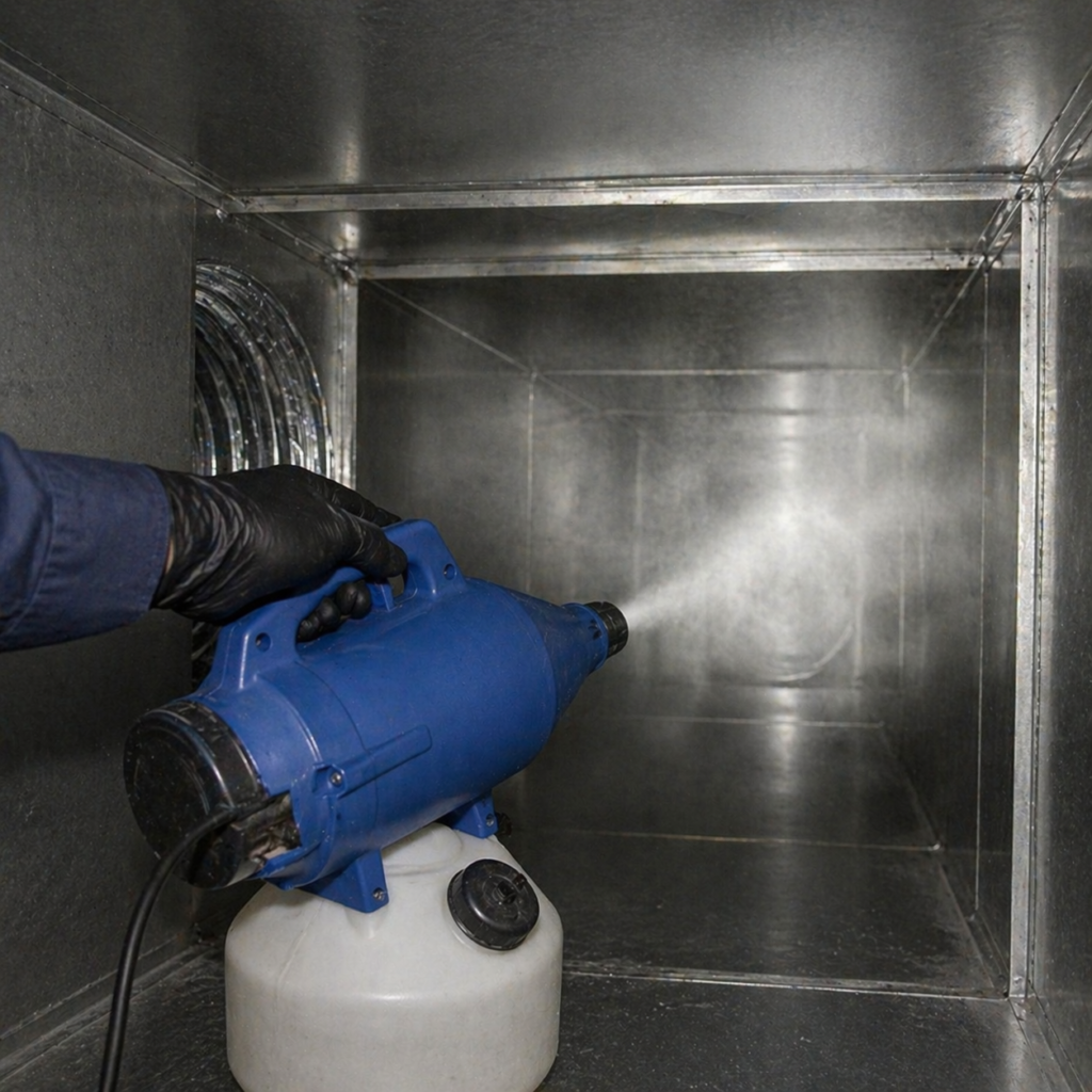 air duct disinfection