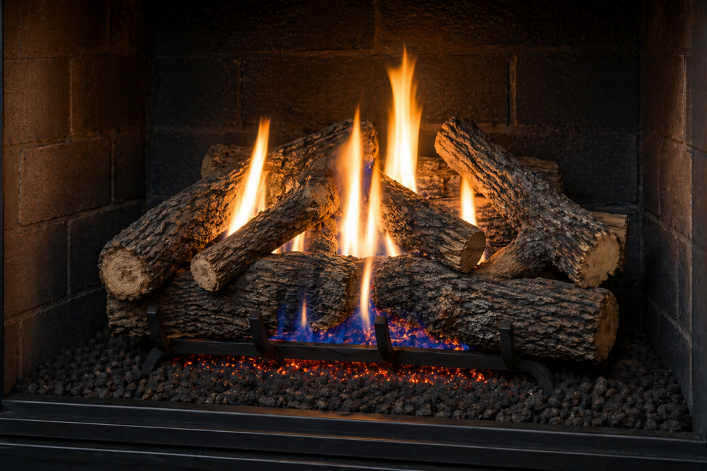 gas logs 4